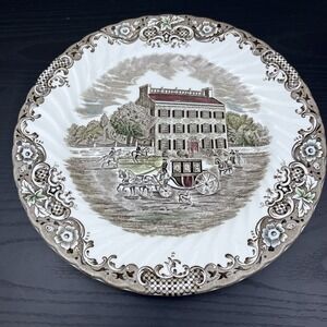 Johnson Brothers Heritage Hall Georgian Town House Dinner Plate 9.75" England